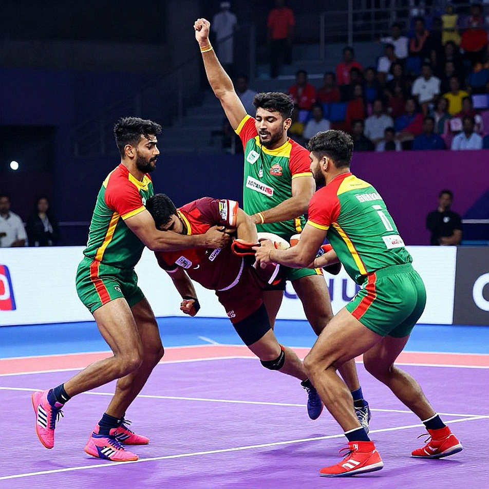 अहमदाबाद की पॉइंट्स टेबल में एक टीम चौथे नंबर पर है, जिसने एक भी रेड नहीं की